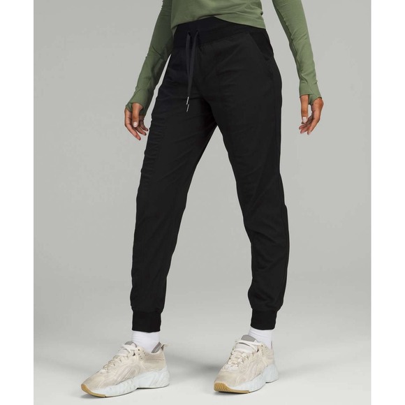 lululemon athletica Pants - Lululemon Dance Studio Mid-Rise Jogger *Full Length Black Size 8 Casual‎